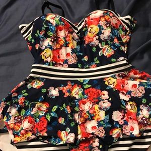 Two piece swim suit! Super cute!